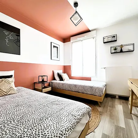 *new* Alba 6 Pax 8min Apartment Serris